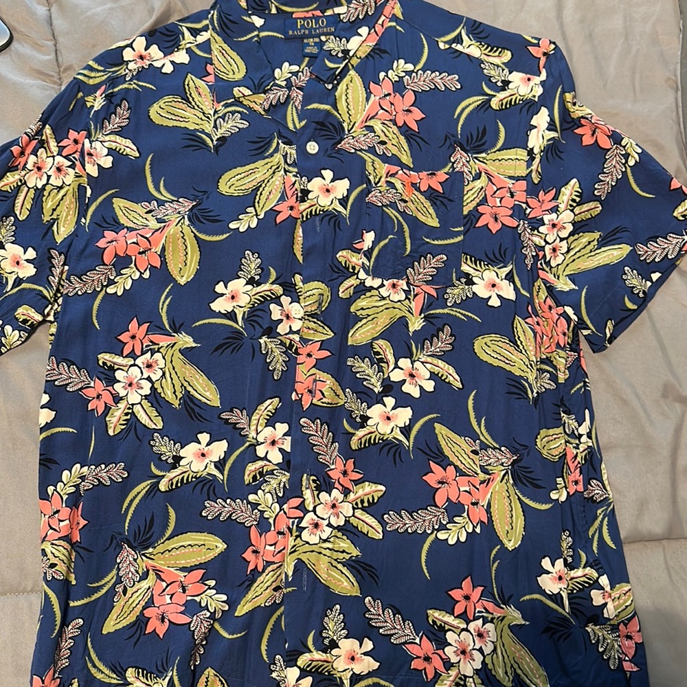 Boys Ralph Lauren Button Down Floral